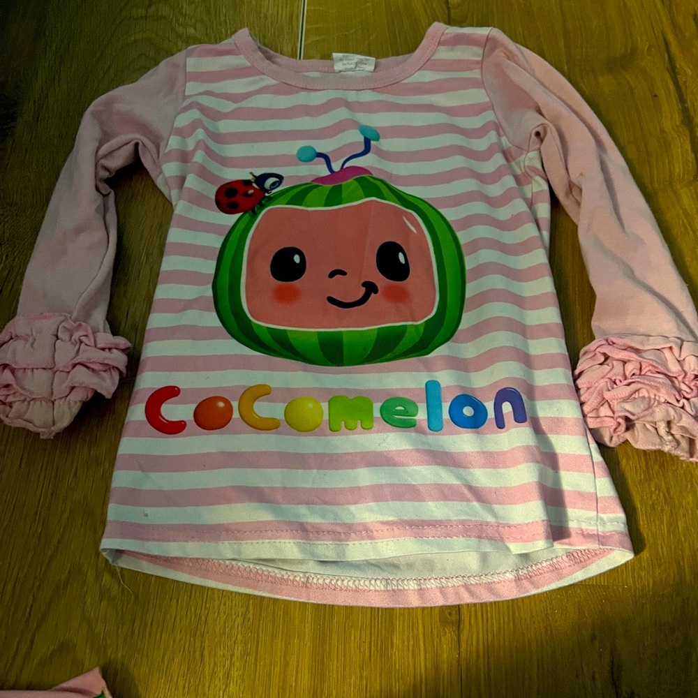 Toddler girls cocomelon set